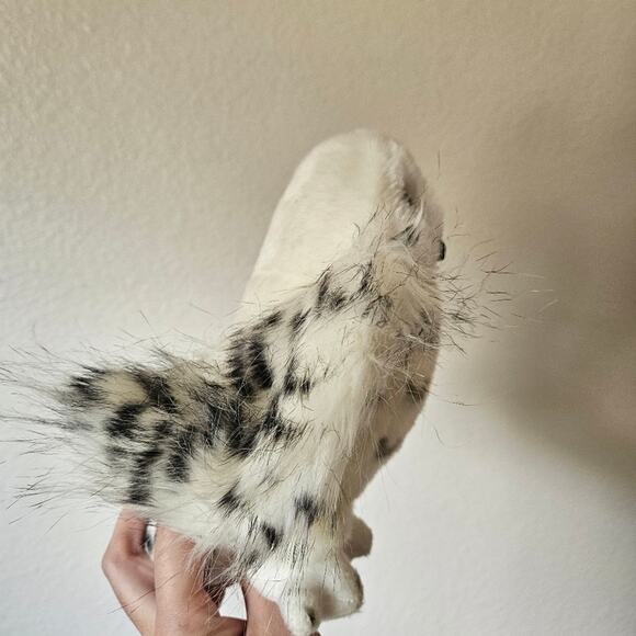 Douglas The Cuddle Toy Spotted Snow Owl Stuffed Animal Plush 11" - Picture 3 of 6